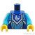 LEGO レゴ アクセサリー トルソー（ネックス・ナイツ アーマー・ロビン） パーツ 部品 正面画像