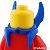 LEGO レゴ アクセサリー カラー インセクト・ブラックドット(ブルー) パーツ 部品 正面画像