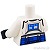 LEGO レゴ アクセサリー トルソー(クローン・トルーパー・オフィサー 501st・sw1246) パーツ 部品 後ろ画像