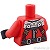LEGO レゴ アクセサリー トルソー（カイ シーバウンド・njo0695） パーツ 部品 後ろ画像