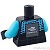 LEGO レゴ アクセサリー トルソー(ジャンプスーツ ブラック・ミディアムアジュール パネル/Panasonic JAGUAR) パーツ 部品 後ろ画像