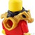 LEGO レゴ アクセサリー ドラゴン ヘッド ショルダーパット クロスシース(ブラック) パーツ 部品 後ろ画像