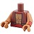 LEGO レゴ アクセサリー トルソー（アパッチ チーフ） パーツ 部品 正面画像