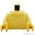 LEGO レゴ アクセサリー トルソー(チキン コスチューム ブライトライトイエロー) パーツ 部品 正面画像