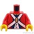 LEGO レゴ アクセサリー トルソー(インペリアル ソルジャー・レッド) パーツ 部品 正面画像