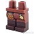 LEGO レゴ アクセサリー レッグ(レディッシュブラウン・ブーツ ダークブラウン/アーマー/ボトル) パーツ 部品