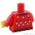 LEGO レゴ アクセサリー トルソー(フェアアイルセーター レッド・ヘリコプター/キャット) パーツ 部品 後ろ画像