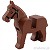 LEGO レゴ アクセサリー 動物パーツ ホース(レディッシュブラウン) 部品