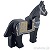LEGO レゴ アクセサリー ホース・ペルシャ(ブラック) パーツ 部品 後ろ画像