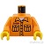 LEGO レゴ アクセサリー トルソー(ジェイルブレイカー シャツ ミディアムオレンジ・50380) パーツ 部品
