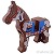 LEGO レゴ アクセサリー ホース・インディアン（ブラウン） パーツ 部品 正面画像
