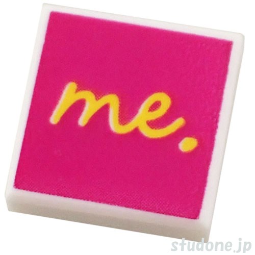 LEGO レゴ プリントパーツ 1x1タイル（me.） 部品