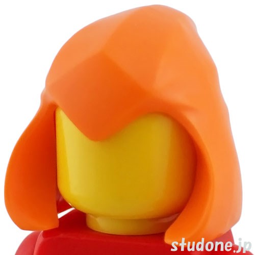 LEGO レゴ アクセサリー ラップ フード(オレンジ) パーツ 部品 正面画像