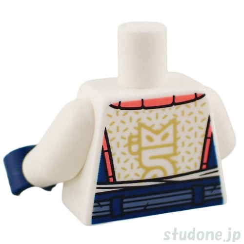 LEGO レゴ アクセサリー トルソー(ソラ・njo1034) パーツ 部品 後ろ画像