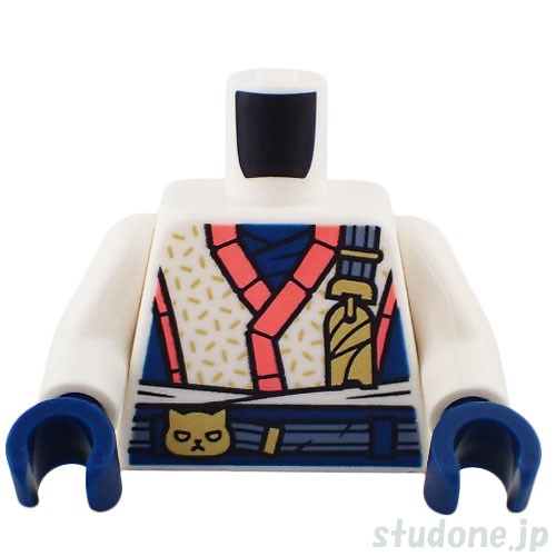 LEGO レゴ アクセサリー トルソー(ソラ・njo1034) パーツ 部品 正面画像