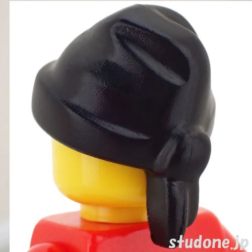 LEGO レゴ アクセサリー バンダナ(ブラック) パーツ 部品 正面画像