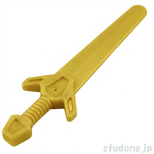 LEGO レゴ アクセサリー グレートソード・アンギュラー（メタリックゴールド） パーツ 部品