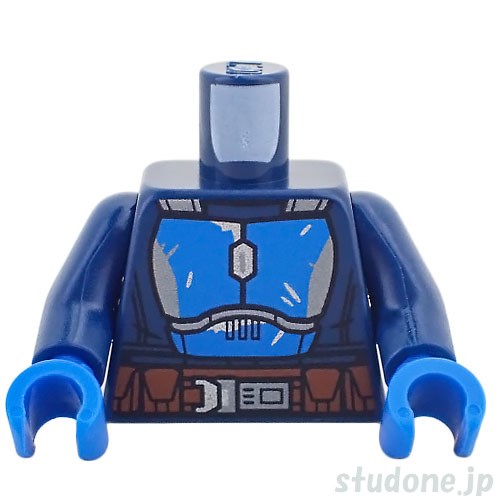 LEGO レゴ アクセサリー トルソー(マンダロリアン・sw1344) パーツ 部品 正面画像