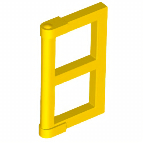 LEGO レゴ アクセサリー 窓1x2x3・TYPE2(イエロー) パーツ 部品