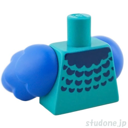 LEGO レゴ アクセサリー トルソー(ピーコック コスチューム) パーツ 部品 後ろ画像