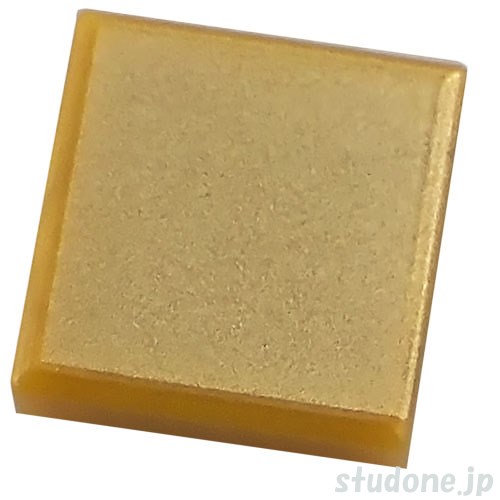 LEGO レゴ プリントパーツ 1x1タイル(パールゴールド・メタリックゴールド サーフェス) 部品