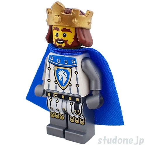 LEGO レゴ アクセサリー ホース・ナイト キング 部品 正面画像