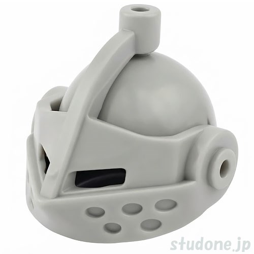 LEGO レゴ アクセサリー ナイト バイザー ヘルメット(クラシックライトグレー) パーツ 部品