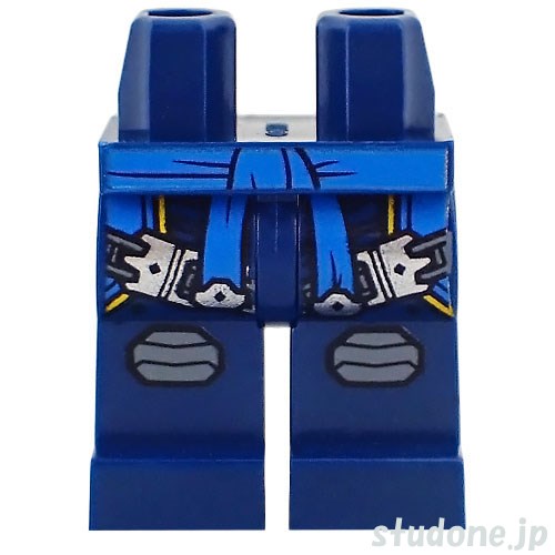 LEGO レゴ アクセサリー レッグ(ダークブルー・サッシュ ブルー/ニーパッド) パーツ 部品