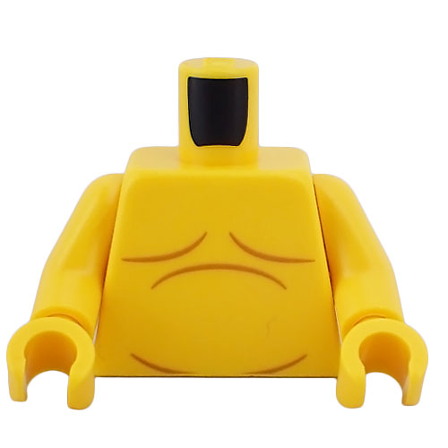 LEGO レゴ アクセサリー トルソー(裸/マッスル2) パーツ 部品 正面画像