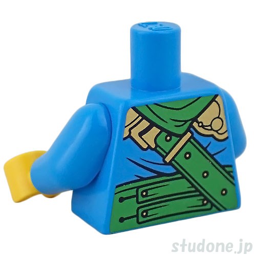 LEGO レゴ アクセサリー トルソー(マテオ・drm103) パーツ 部品 後ろ画像