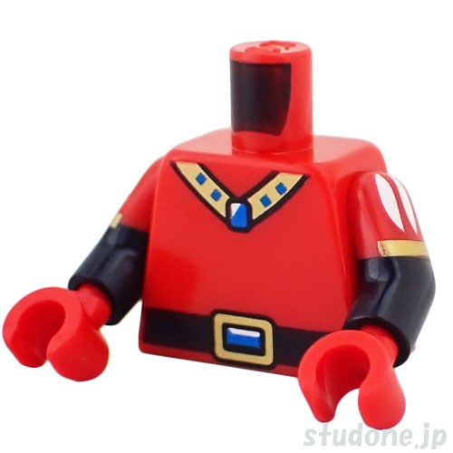 LEGO レゴ アクセサリー トルソー(ロード・ファークアード) パーツ 部品 正面画像